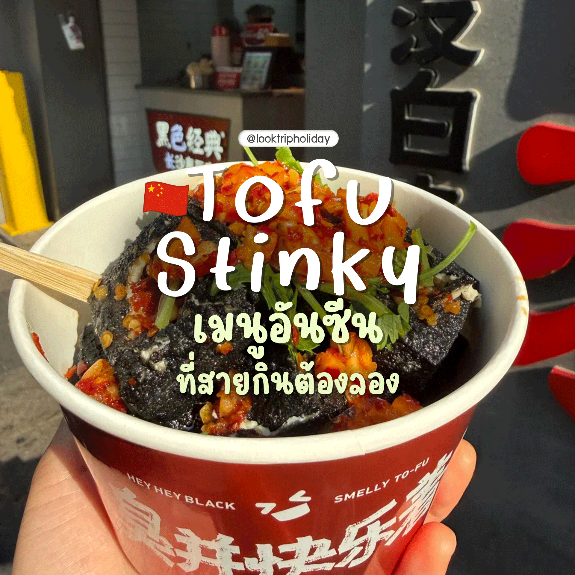 🥢 เต้าหู้เหม็นจีน (Stinky Tofu) ตำนานสตรีทฟู้ดกลิ่นฉุนติดลมบน เมนูอันซีนที่สายกินต้องลองเมื่อไปเยือ